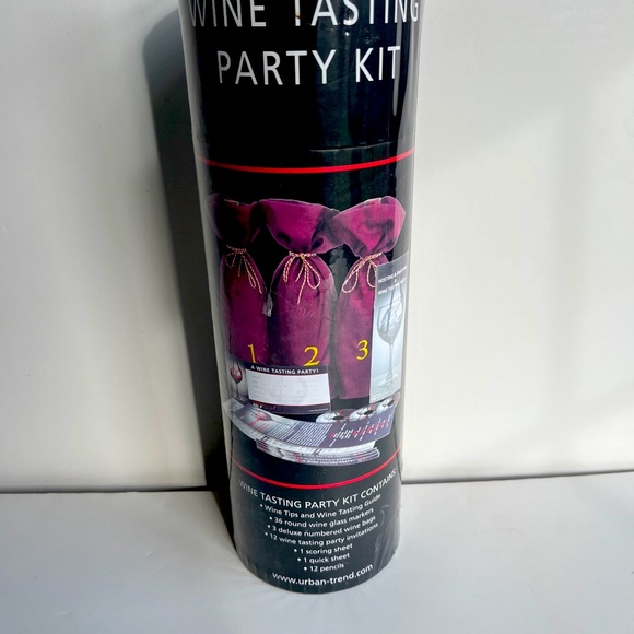 Wine Tasting Party Kit NEW Sealed - Picture 1 of 6
